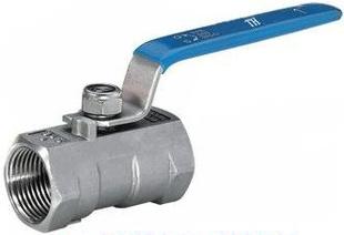 Кран шаровой Genebre 2004 04 1/2″ Ду15 Ру63 стандартнопроходной, двухходовой, нержавеющая сталь AISI 316, уплотнение - PTFE, внутренняя резьба, ручка-рычаг