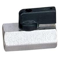 Кран шаровой Bugatti Kansas 800 3/8" Ду12 Ру16 стандартнопроходной двухходовой латунный с тефлоновым уплотнением