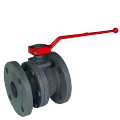 Кран шаровой LD КШ.Р.Ф.025.016 полнопроходной фланцевый Ду25 Ру16 сталь 20 с PTFE уплотнением