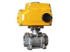 Кран шаровой DN.ru BV3232P полнопроходной DN40 PN63 с электроприводом QT-N-005EM 220В, нерж. сталь 316