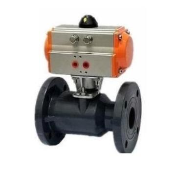 Кран шаровой ALSO КШ.Ф.Р.050.40-01 фланцевый Ду50 Ру40 с пневмоприводом PA-SA-105