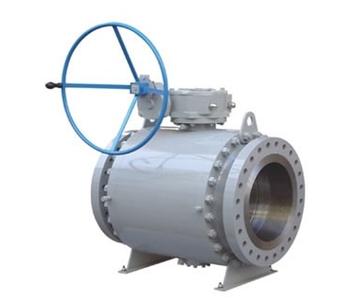 Кран шаровой Маршал 11с67п 2ЦФ.00.3 Ду500 Ру25 стандартнопроходной, корпус - сталь 20, уплотнение - фторопласт Ф4К20, фланцевый с редуктором