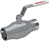 Кран шаровой Маршал 10нж47фт-01 Ду10 Ру40 полнопроходной нержавеющая сталь AISI 304 фторопласт Ф4К20 внутренняя резьба