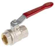 Кран шаровой VALFEX VF.220.LR1 муфтовый 1/2" Ду15 Ру40 полнопроходной латунь ЛС59-1 фторопласт Ф-4