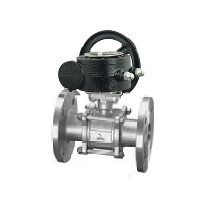 Кран шаровой BV3232P фланцевый DN100 PN16 полнопроходной с пневмоприводом двойного действия 220В