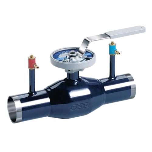 Кран шаровой регулирующий Vexve 140 DN100 PN25 стандартнопроходной линейный сталь P235GH PTFE под приварку